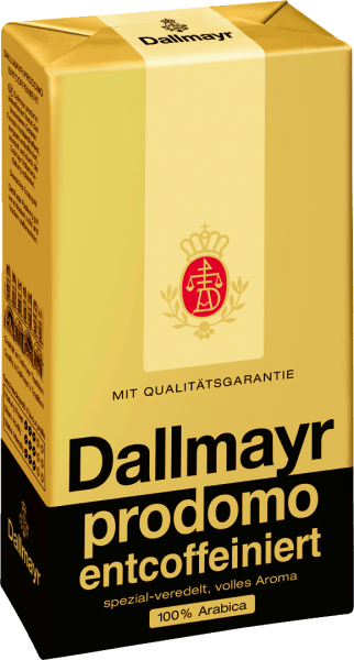 Dallmayr, koffeinfri malt kaffe, 500 g - LUNVERK