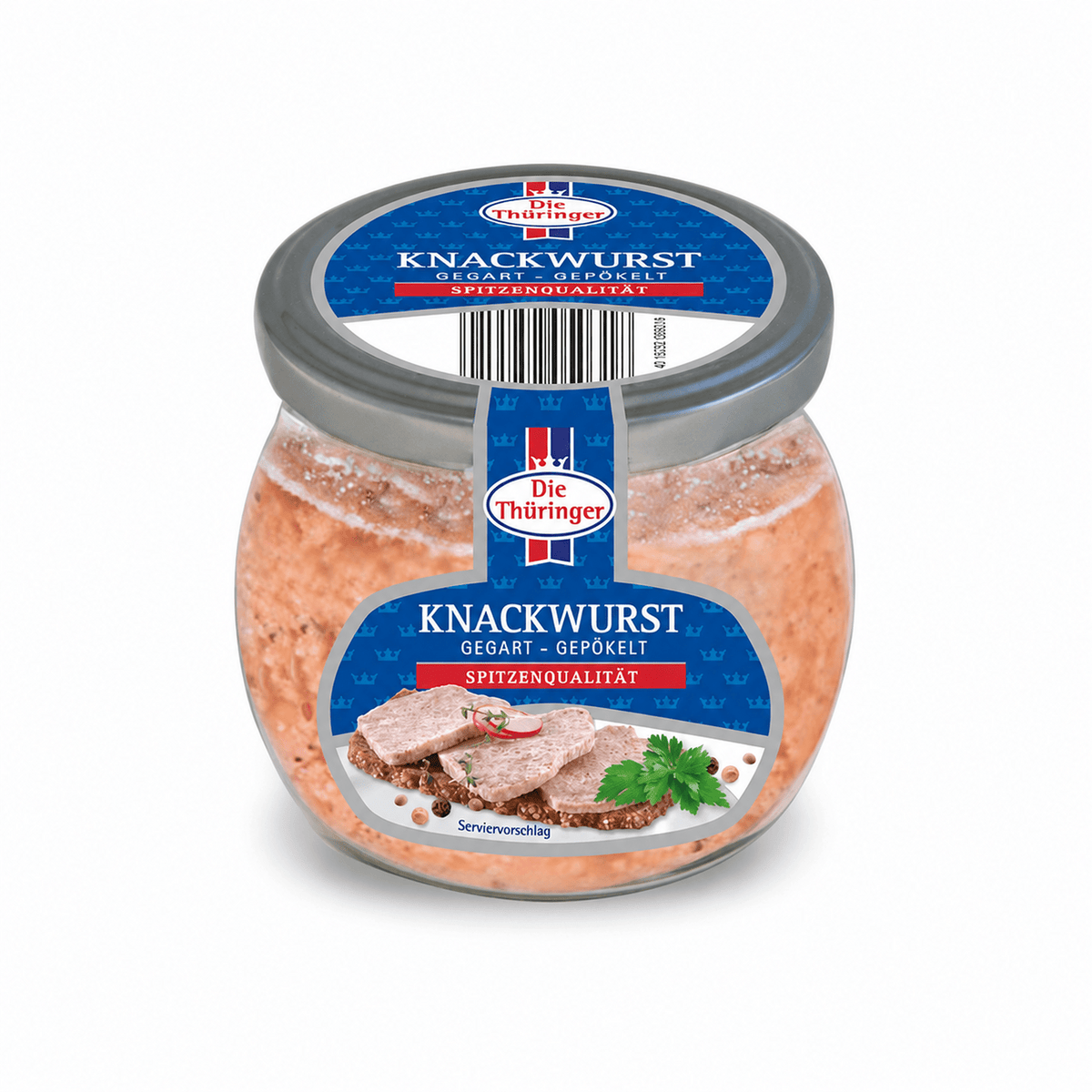 Knakkpølse på glass 130 g - DEALS-OF-NORWAY
