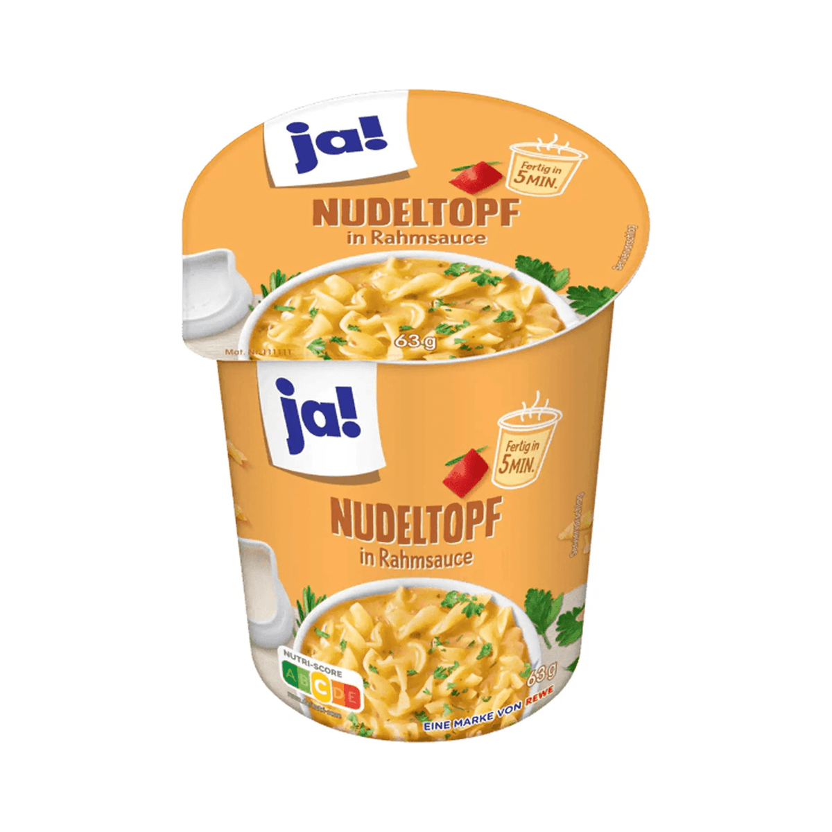 Pastakopp med fløtesaus, 63 g - LUNVERK