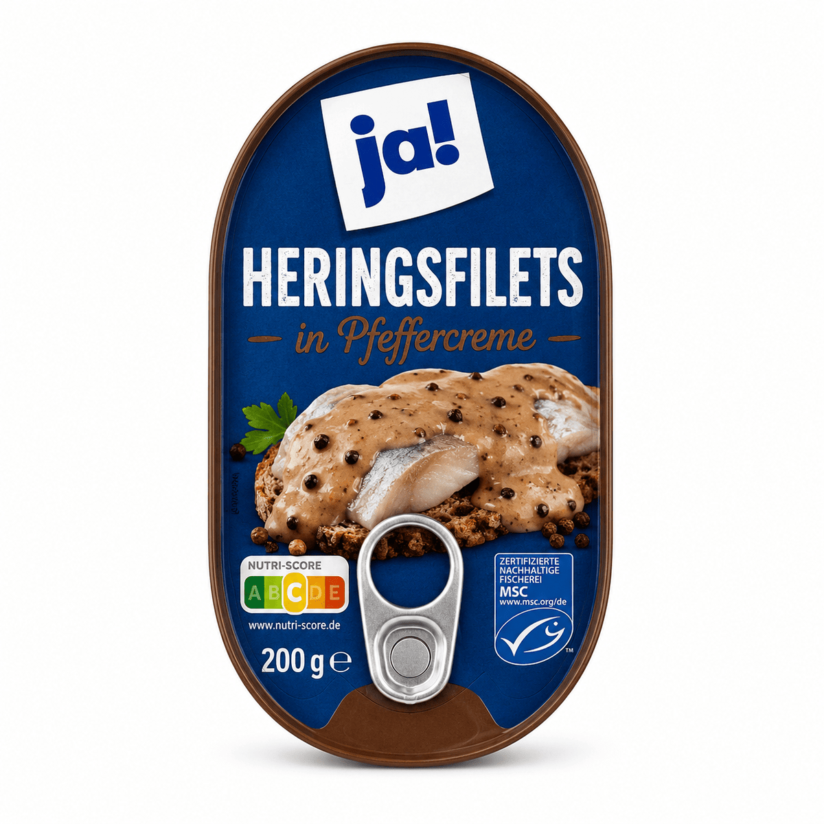 Sildefileter i pepperkrem – 200 g - DEALS-OF-NORWAY