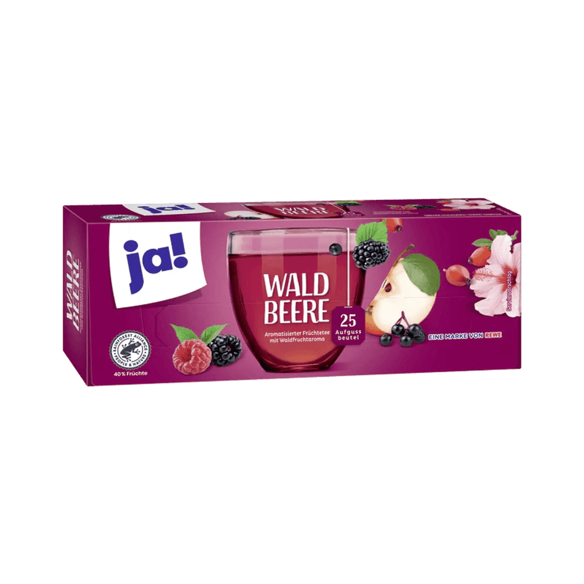 Skogsbærte, 25 poser / 62,5 g - LUNVERK