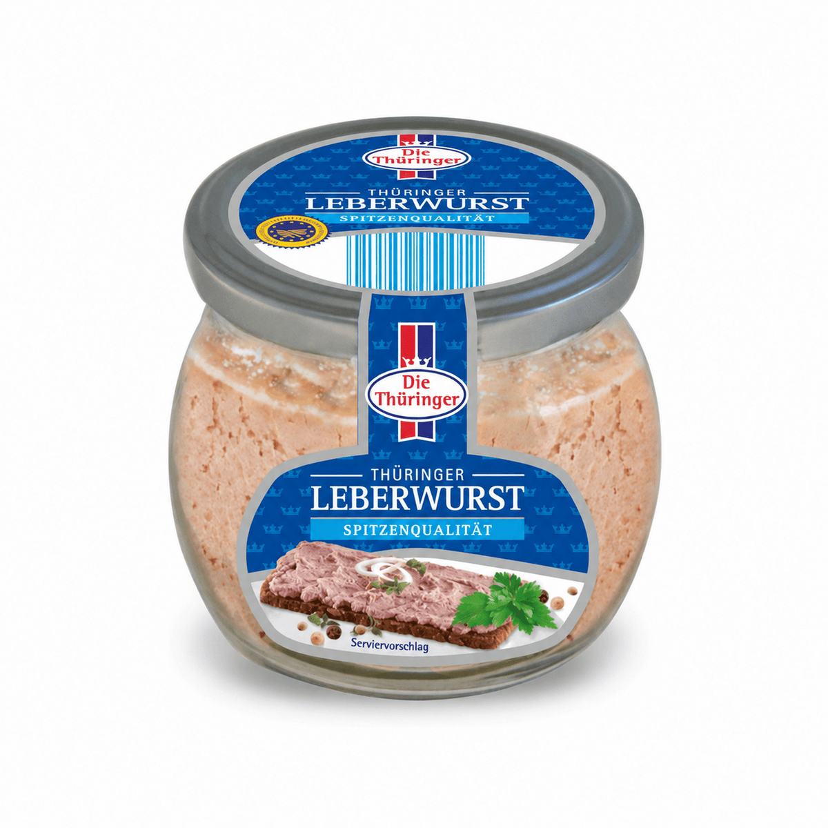 Thüringer leverpølse på glass 130 g - DEALS-OF-NORWAY