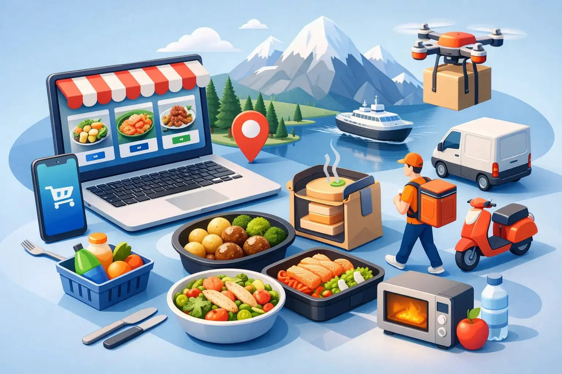 Ferdigmat nettbutikk i Norge for travle dager