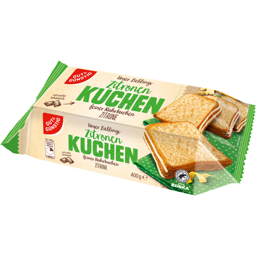 Sitronkake 400 g – produktbilde