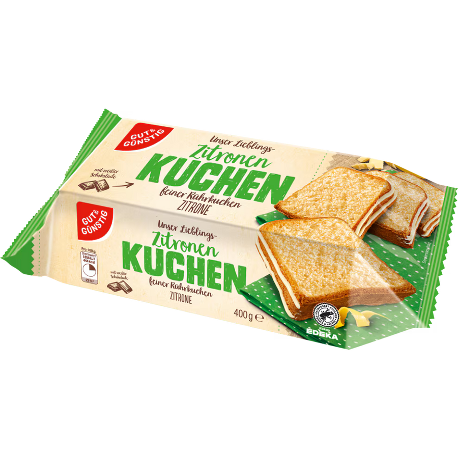 Sitronkake 400 g – produktbilde