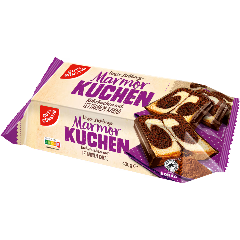 Marmorkake 400 g – produktbilde