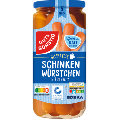 Skinkepølser 380 g – produktbilde