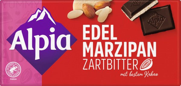 Alpia marsipansjokolade, 100 g - LUNVERK
