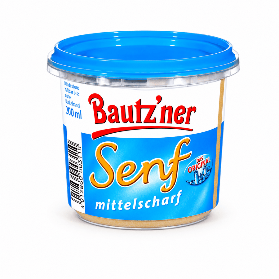 Bautzner middels sterk sennep (200 ml) - DEALS-OF-NORWAY