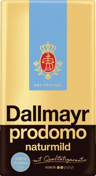 Dallmayr prodomo Naturmild, malt kaffe, 500 g - LUNVERK