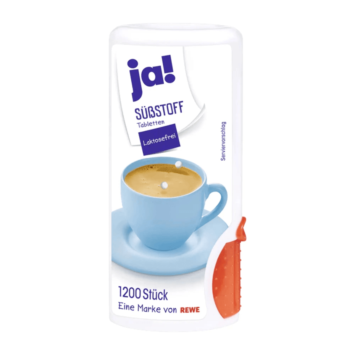 Dispenser med søtstofftabletter, 1200 stk. - DEALS-OF-NORWAY