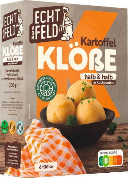 Echt vom Feld Potetballblanding halv og halv, 309 g - LUNVERK
