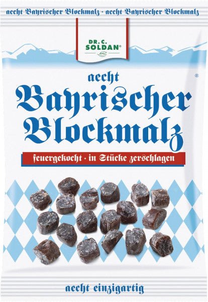 Em-eukal aecht Bayrischer Blockmalz maltbonboner, 100 g - LUNVERK