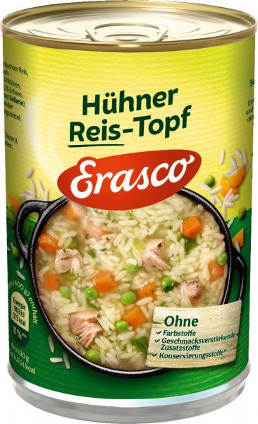 Erasco Kyllinggryte med ris, 400 g - LUNVERK
