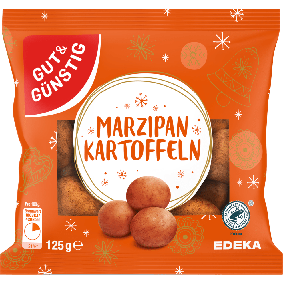 G&G Marsipankuler, 125 g - LUNVERK