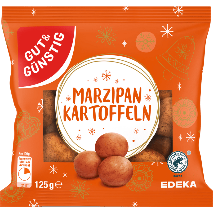G&G Marsipankuler, 125 g - LUNVERK