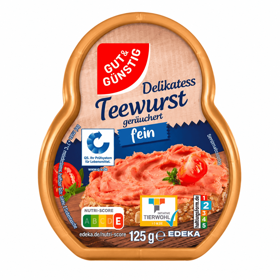 G&G Teewurst fin, 125 g - LUNVERK