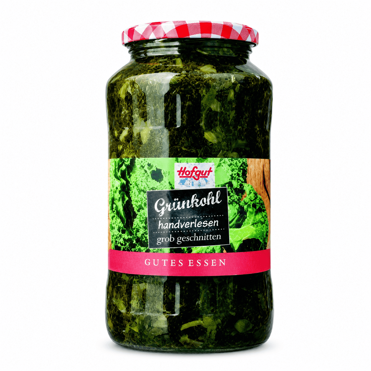Hofgut grønnkål, revet – 720 ml glass - DEALS-OF-NORWAY