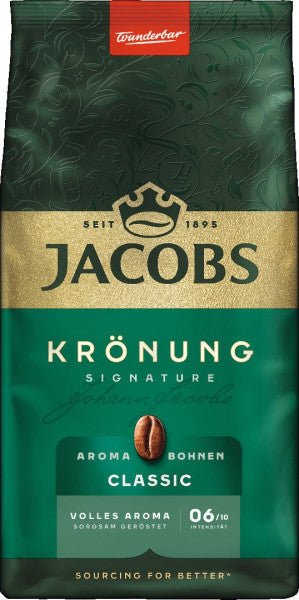 Jacobs Krönung, hele bønner, 500 g - LUNVERK