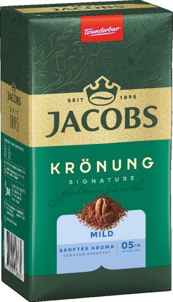 Jacobs Krönung Mild, malt kaffe, 500 g - LUNVERK
