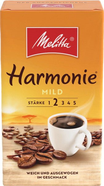 Melitta Harmonie mild, malt kaffe, 500 g - LUNVERK