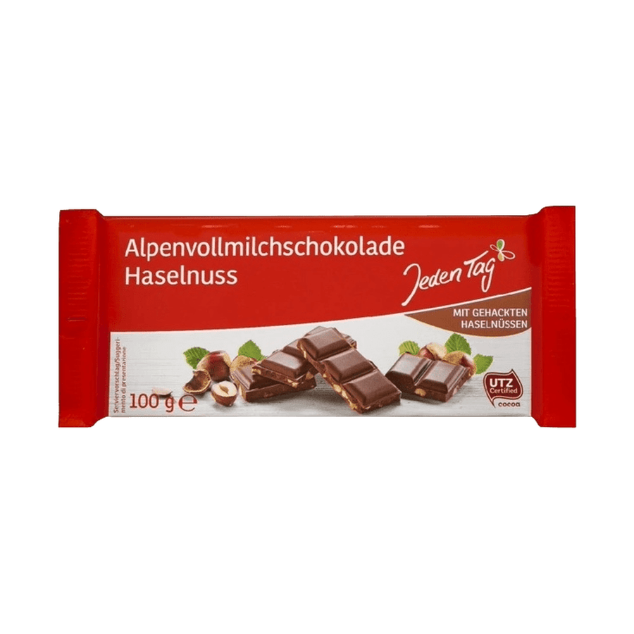 Melkesjokolade med hasselnøtter - LUNVERK