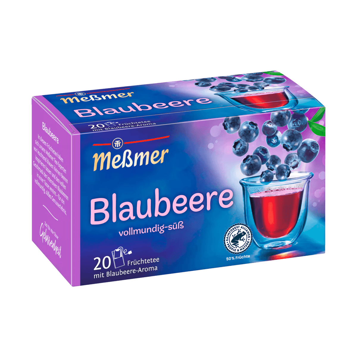 Meßmer blåbærte, 20 poser / 45 g - LUNVERK