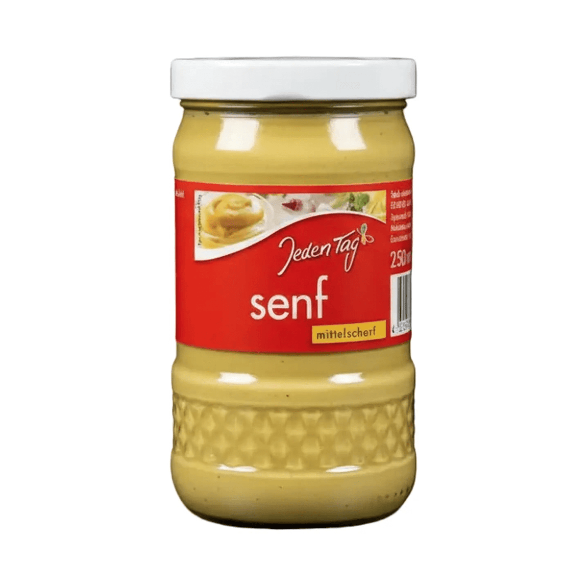 Middels sterk sennep, 250 ml - LUNVERK