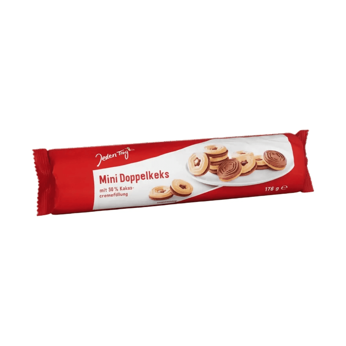 Mini-dobbeltkjeks med sjokolade, 176 g - LUNVERK