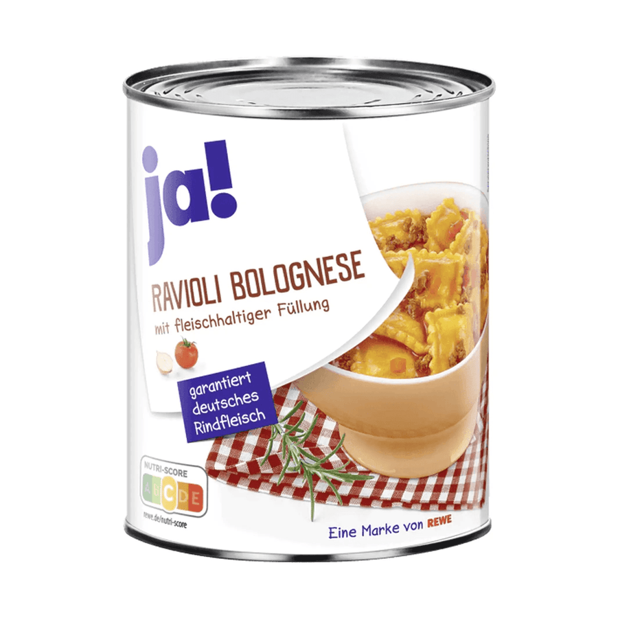 Ravioli Bolognese, 800 g - LUNVERK