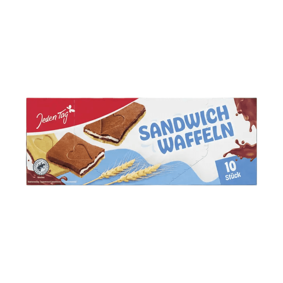 Sandwichvafler med melk- og kakaokrem - LUNVERK