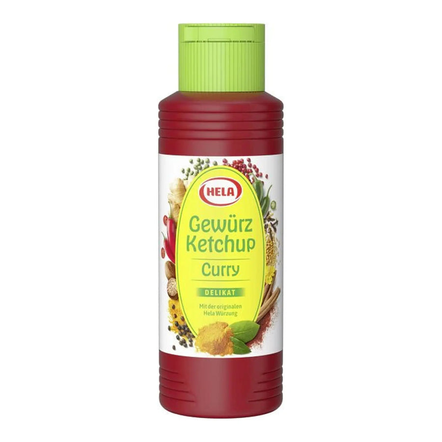 Krydret ketchup, mild, 300 ml flaske – produktbilde