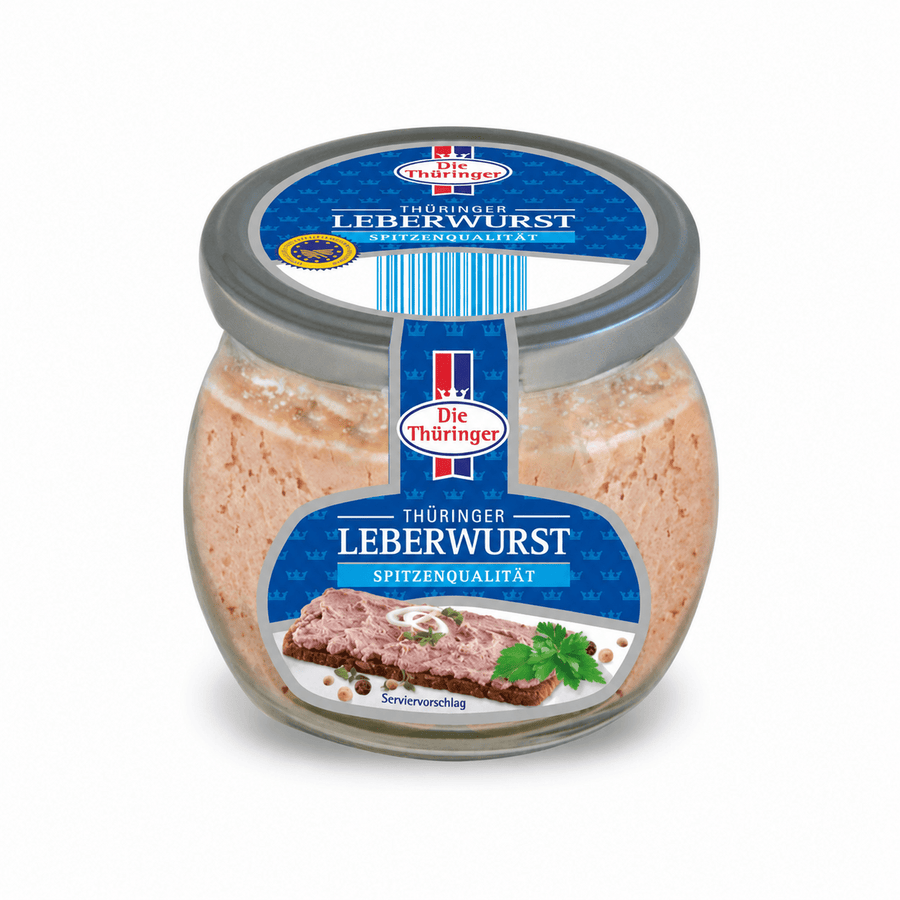Thüringer leverpølse på glass 130 g - DEALS-OF-NORWAY