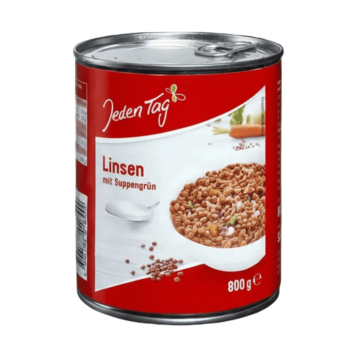 Vegansk linsegryte med grønnsaker, 850 ml - LUNVERK